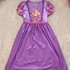 Disney Rapunzel Kids Nightgown Dress - Purple and Pink